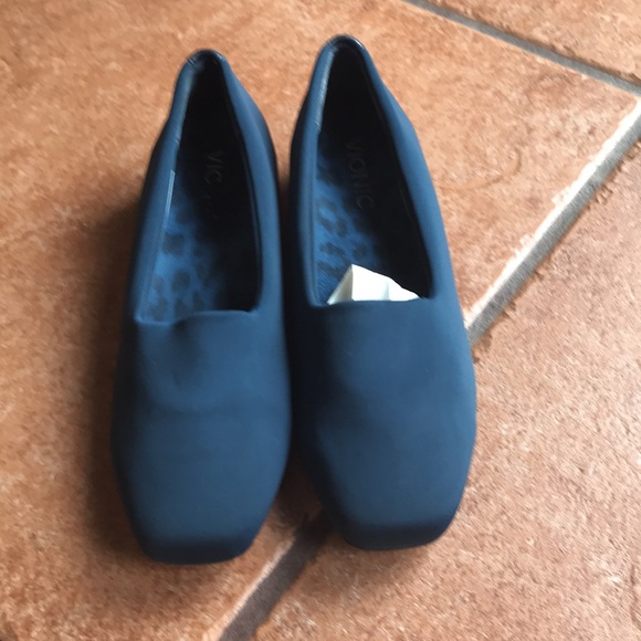 Vionic navy textile flats shoes size 7.5 - Picture 2 of 15